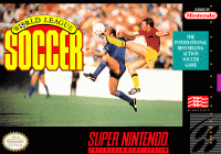 World League Soccer Super Nintendo  box art